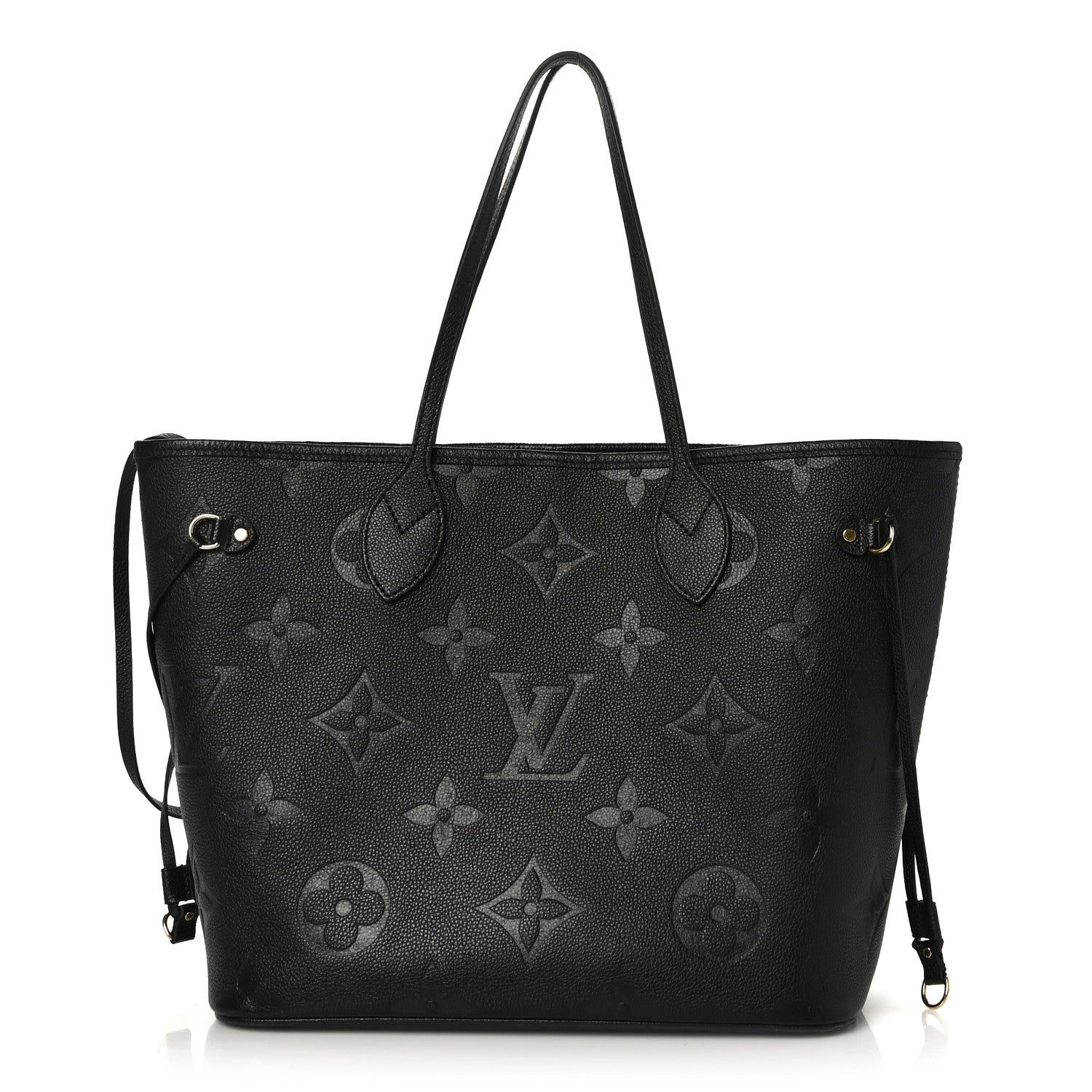 Louis Vuitton Empreinte Monogram Giant Neverfull MM Black 1 of 9