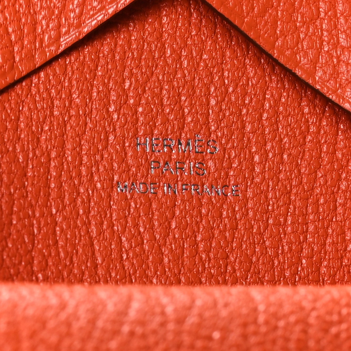 Chevre Chamkila Calvi Duo Card Case Orange