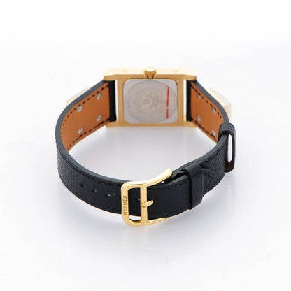 Hermes Stainless Steel Epsom 23mm Medor Quartz Watch Noir 4 of 8