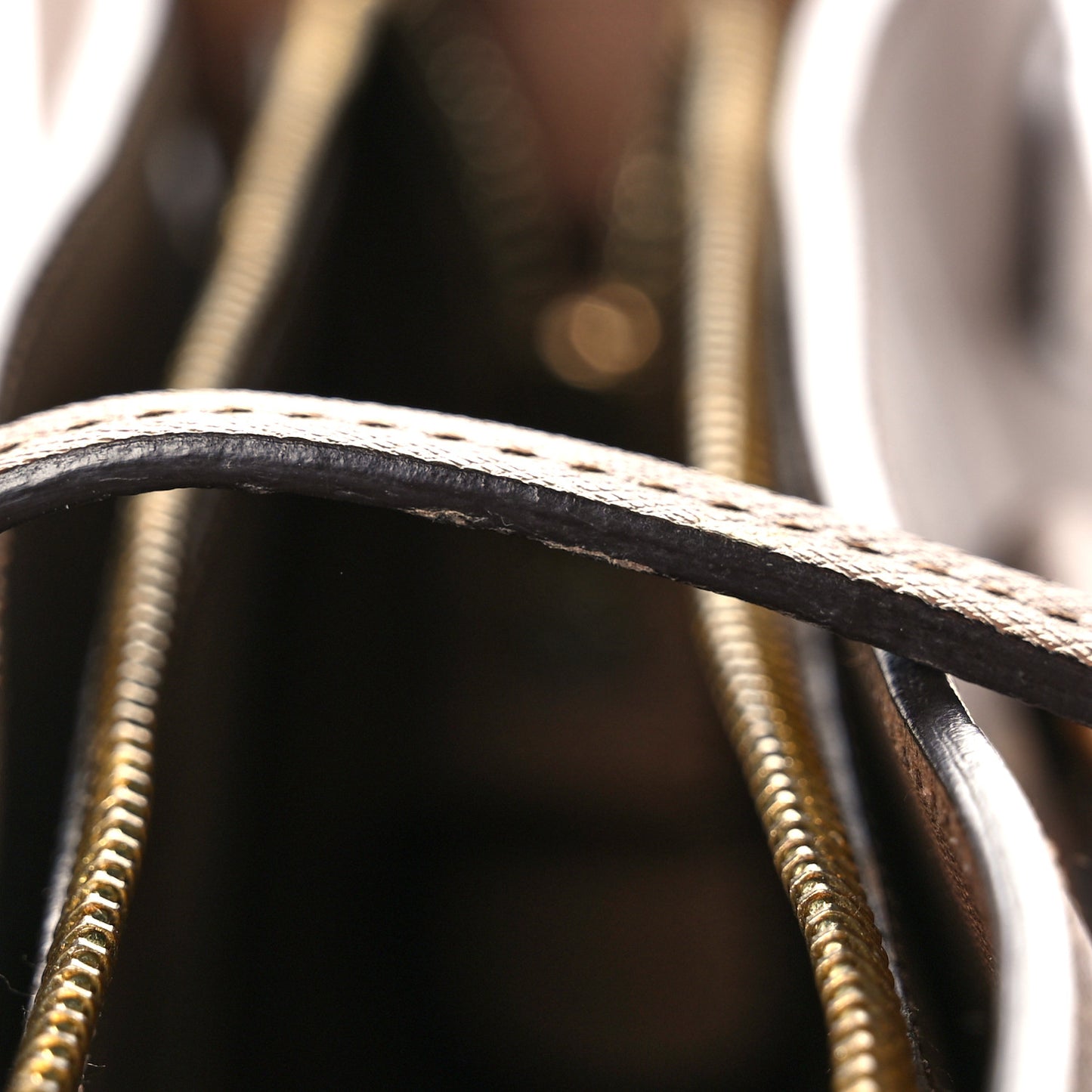 Printed Calfskin Briana Tote Tabac