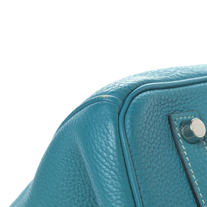 Hermes Togo Birkin 35 Blue Jean 16 of 17