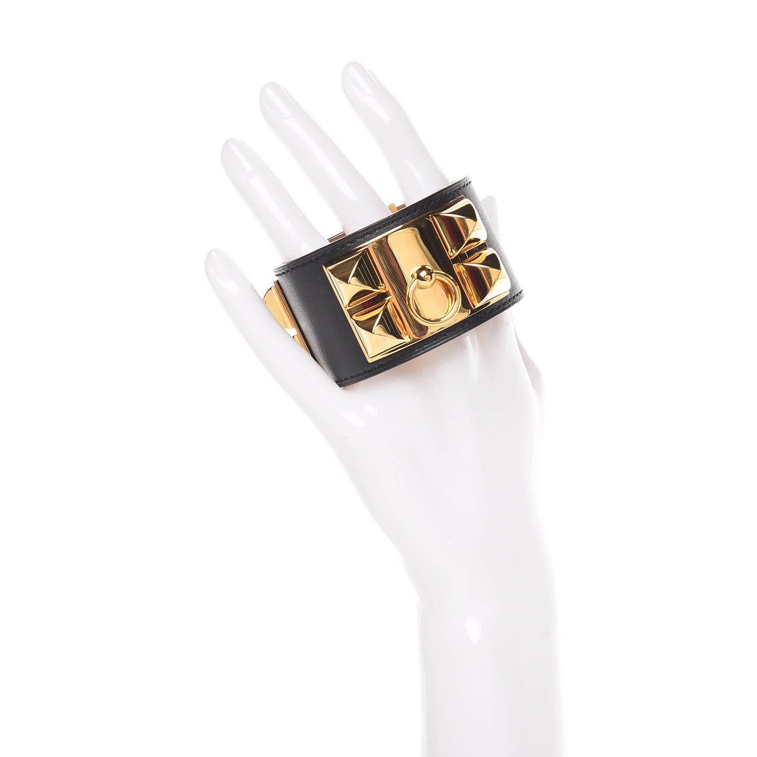 Hermes Chamonix Collier de Chien CDC Bracelet S Black 2 of 5