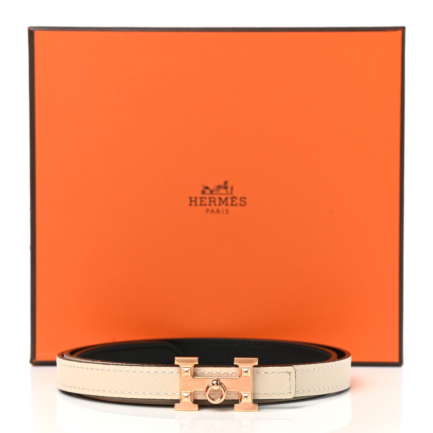 Hermes Swift Epsom 13mm 5382 Rock Belt 75 Black Nata 4 of 4