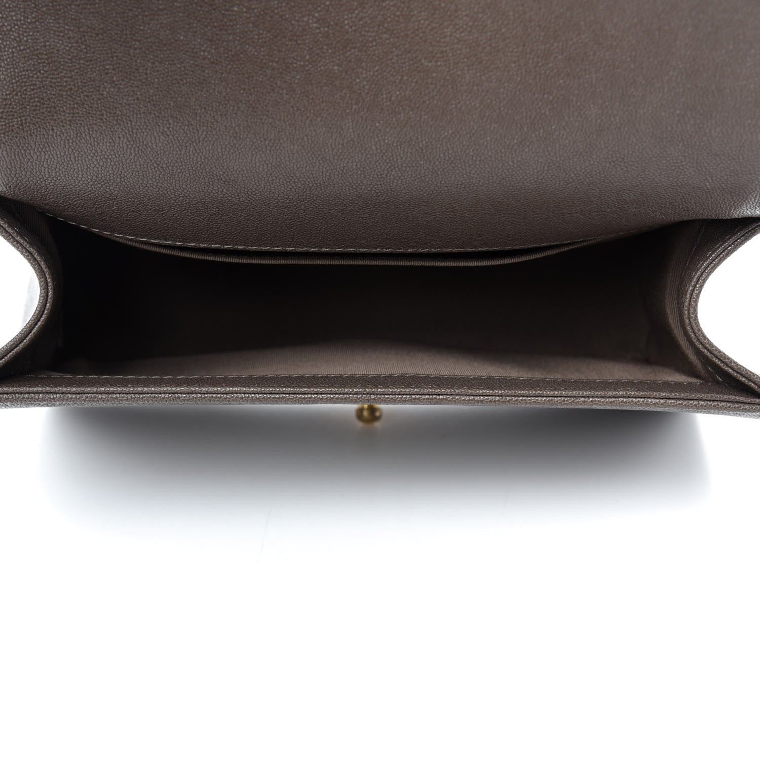 Chanel Caviar Quilted Medium Boy Flap Khaki 5 of 11