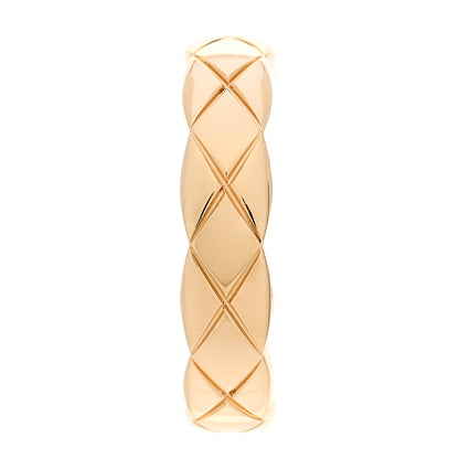 Chanel 18K Yellow Gold Coco Crush Single Ear Cuff Earring 1 of 5