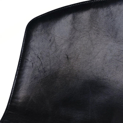 Chanel Lambskin Quilted Medium Single Flap Black 11 of 21