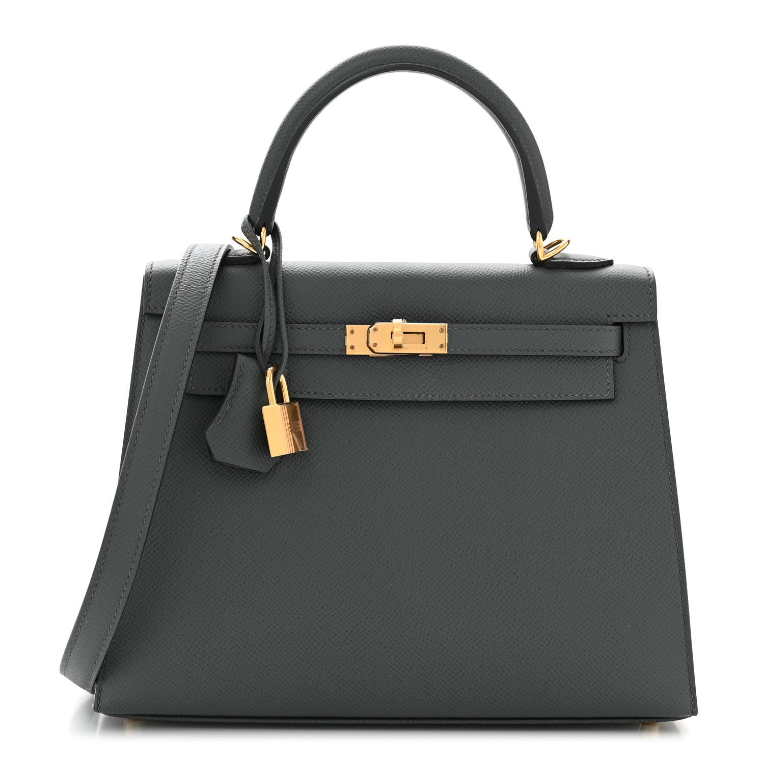 Hermes Epsom Kelly Sellier 25 Bleu Orage 1 of 11