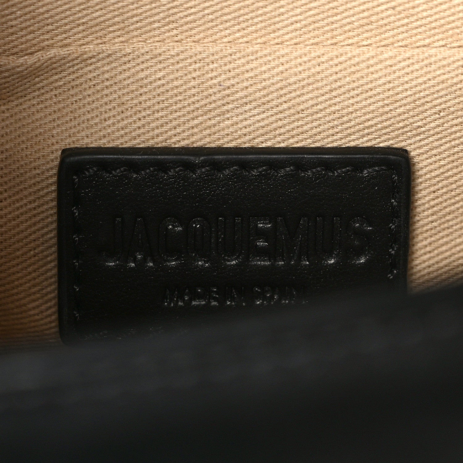 Jacquemus Smooth Calfskin Le Chiquito Noeud Black 6 of 8