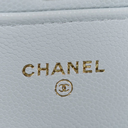 Chanel Caviar Quilted Mini Retro Twist Top Handle Flap Light Blue 6 of 12