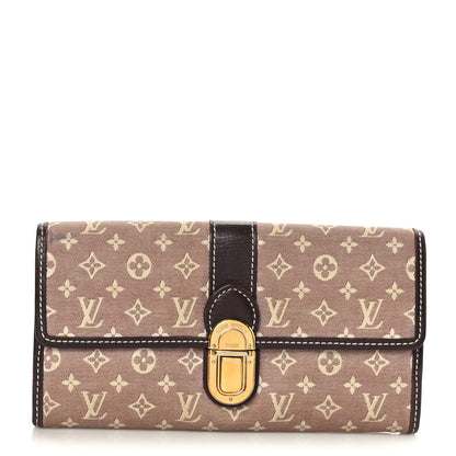 Louis Vuitton Monogram Idylle Sarah Wallet Sepia 1 of 8