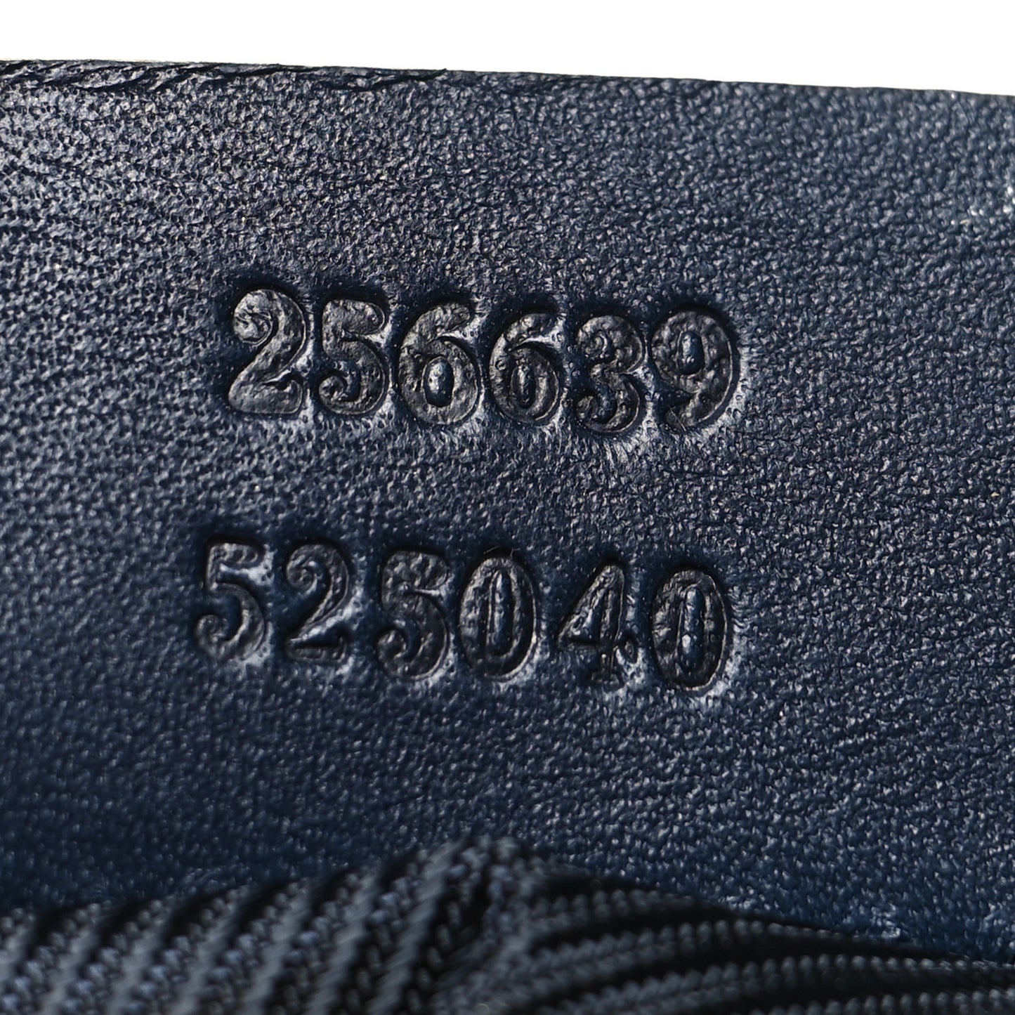Monogram Web Small Cosmetic Case Navy