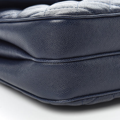 Chanel Caviar Quilted Medium Urban Companion Flap Navy 8 of 10