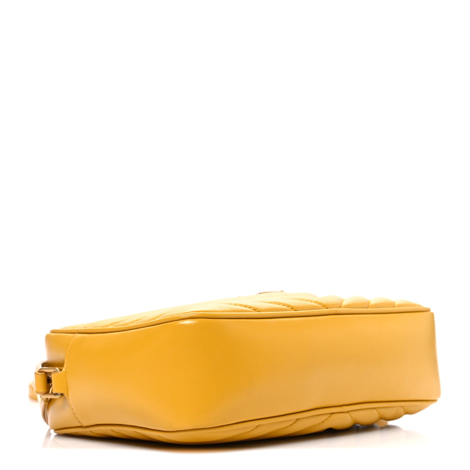 Saint Laurent Calfskin Matelasse Monogram Lou Camera Bag Safran 4 of 12
