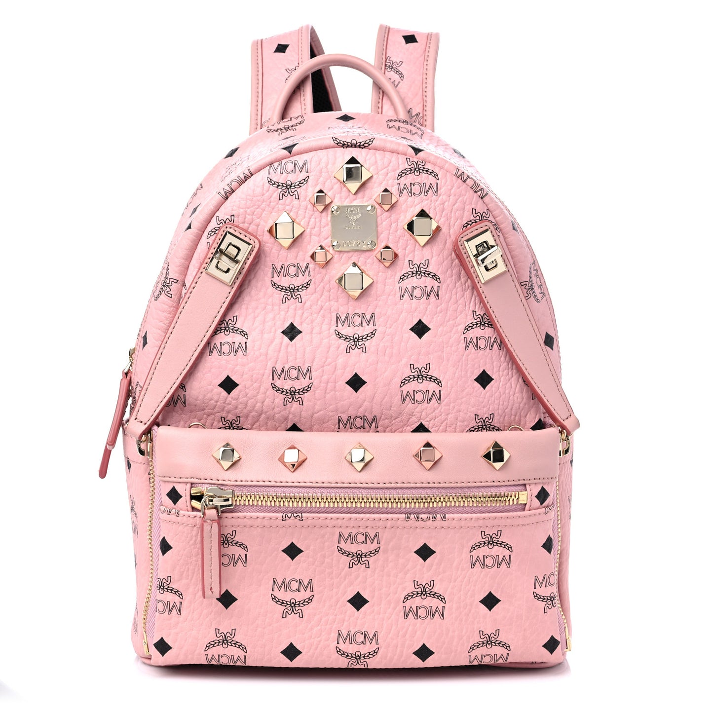 Visetos Studded Small Dual Stark Backpack Light Pink