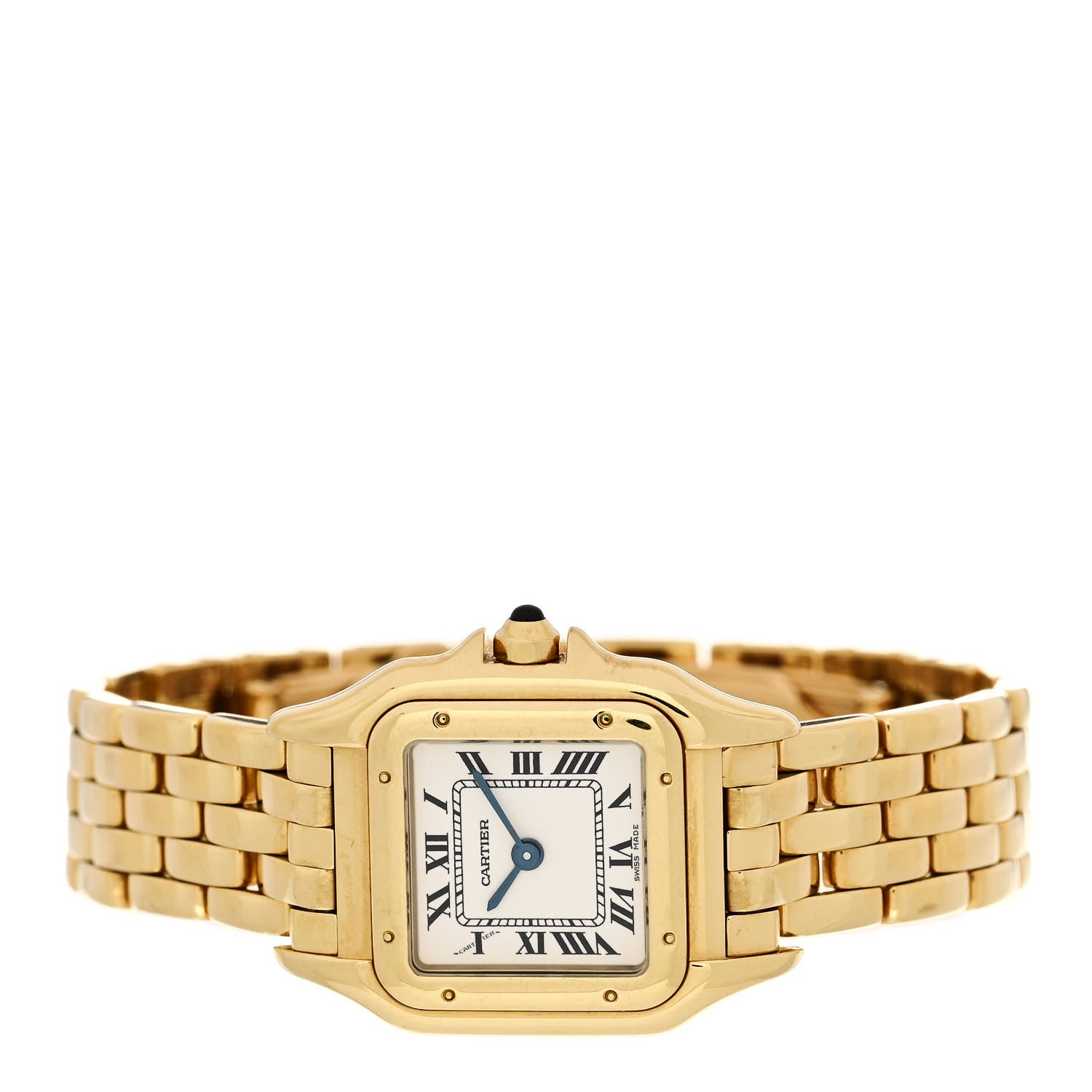 Cartier 18K Yellow Gold 22mm Panthere Quartz Watch 2 of 4