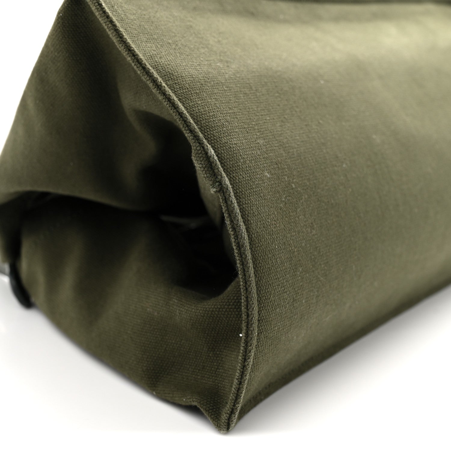 The Row Cotton Twill East West Idaho Tote Green 8 of 9
