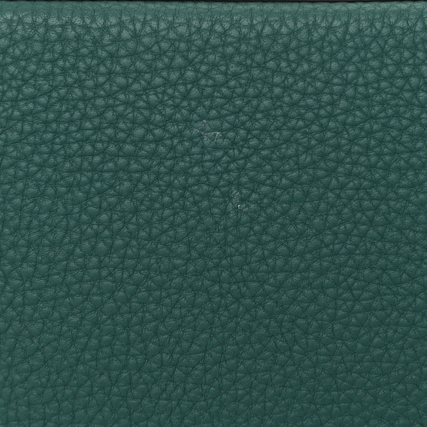 Togo Bi-Color Horseshoe Birkin 30 Malachite Gris Mouette