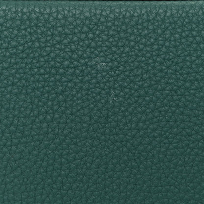 Hermes Togo Bi-Color Horseshoe Birkin 30 Malachite Gris Mouette 16 of 17