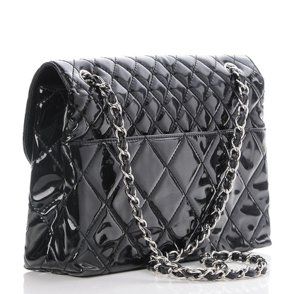 Chanel Vinyl Quilted In the Business Flap Bag Black 3 of 7