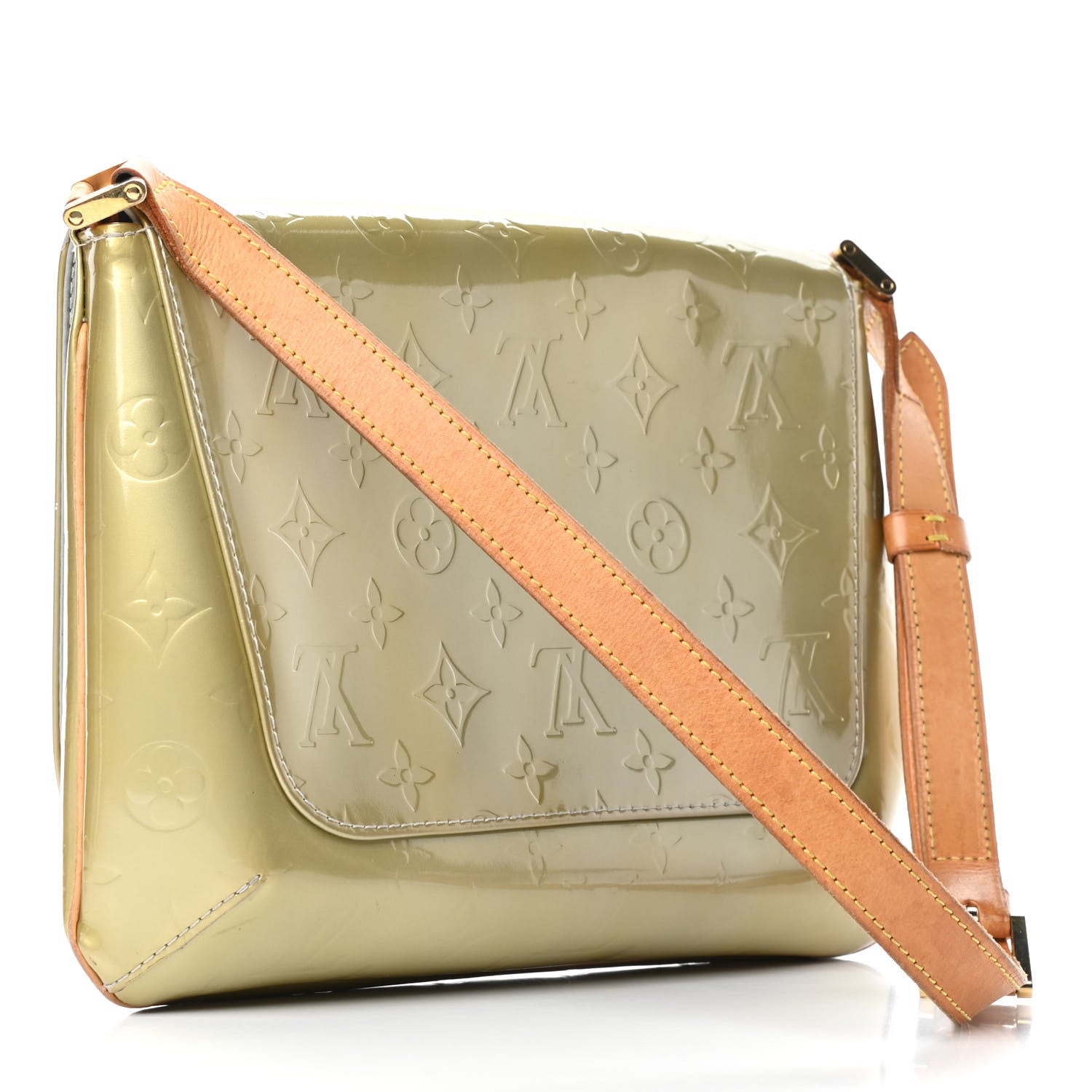 Louis Vuitton Vernis Thompson Street Silver 2 of 4