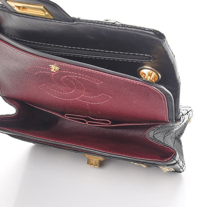 Chanel Aged Calfskin Lucky Charms 2.55 Reissue 224 Flap Black 5 of 10