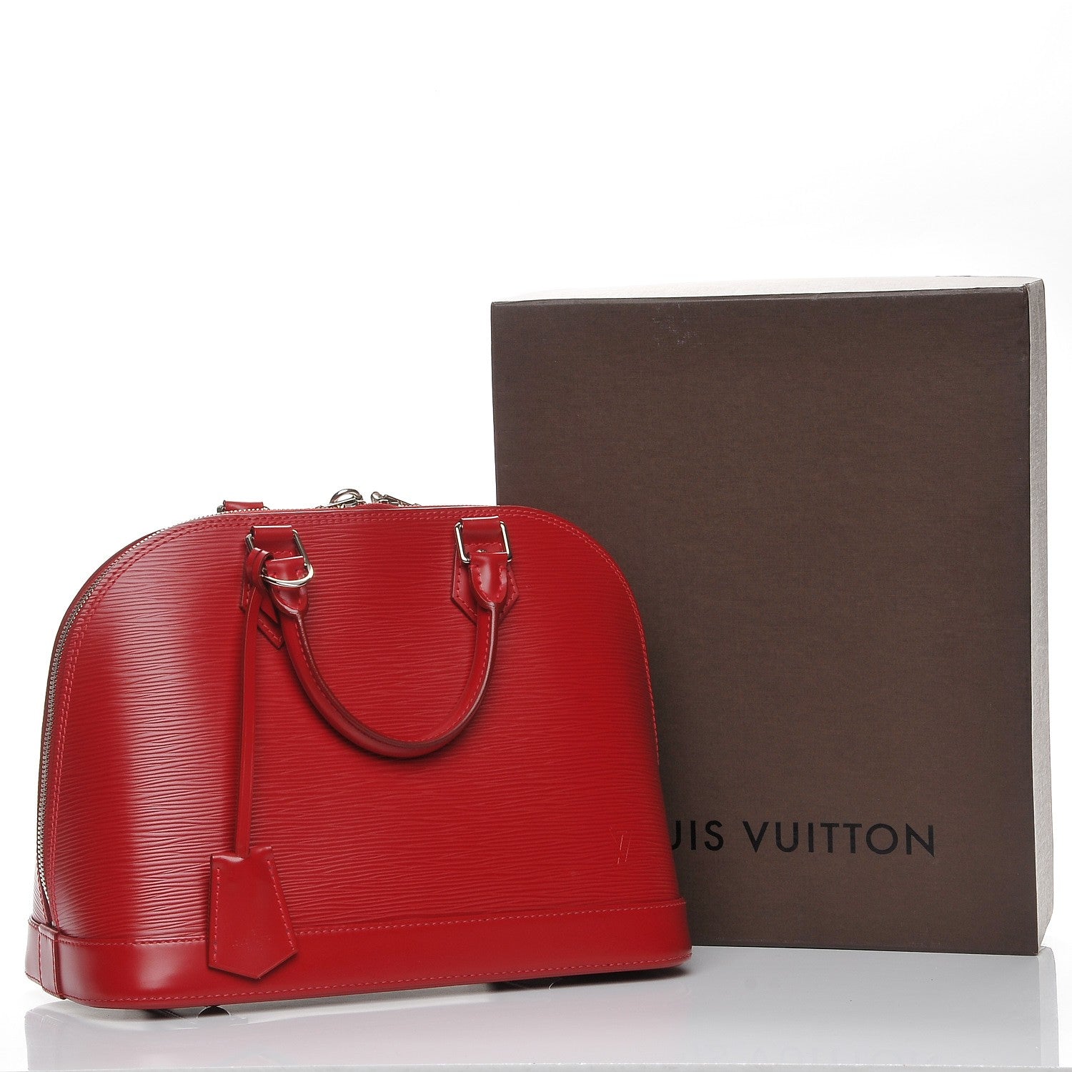 Louis Vuitton Epi Alma PM Carmine 7 of 7