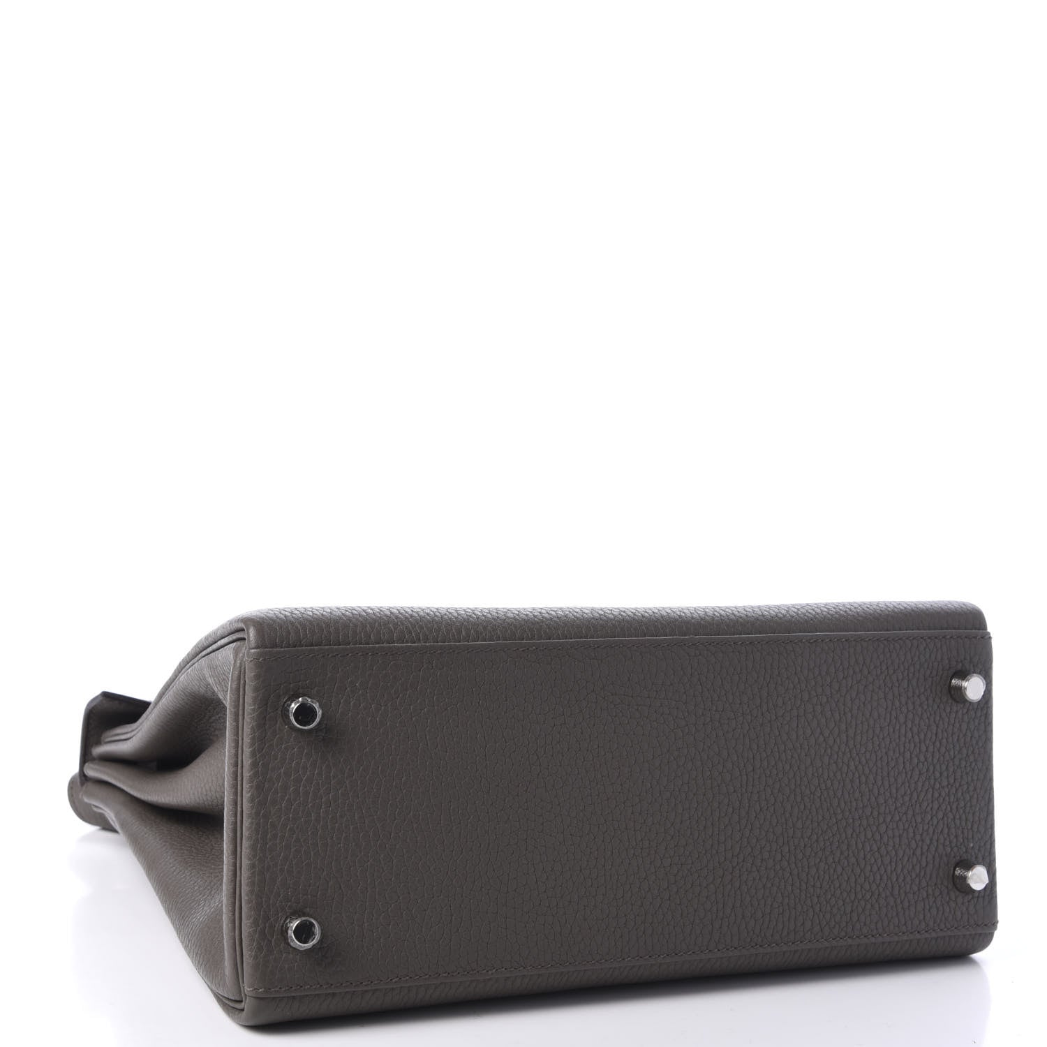 Hermes Taurillon Clemence Kelly Retourne 25 Etain 5 of 12