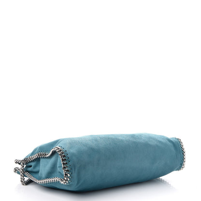 Stella McCartney Shaggy Deer Falabella Fold Over Tote Blue 4 of 7