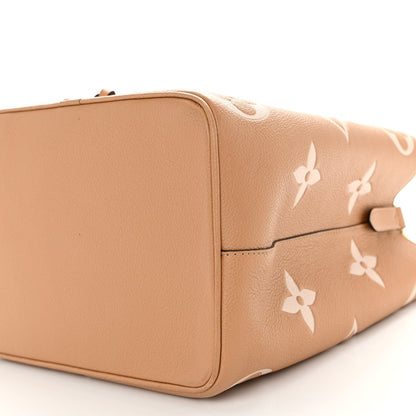 Louis Vuitton Empreinte Monogram Giant Neonoe MM Arizona Beige 9 of 10