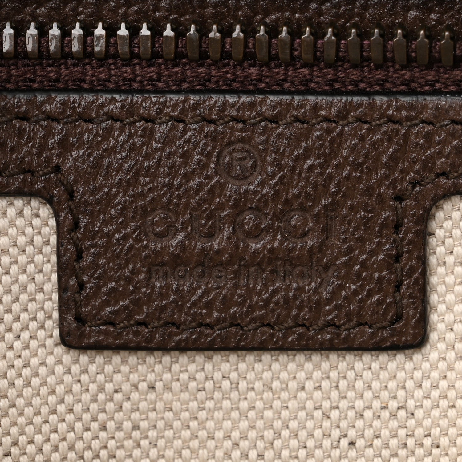 Gucci Soft GG Supreme Monogram Medium Ophidia Belt Bag Dark Brown 6 of 11