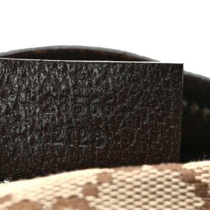 Gucci Monogram Web Belt Bag Dark Brown 7 of 9