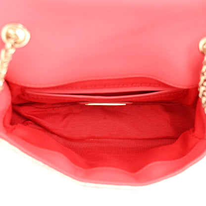 Christian Louboutin Glitter Calfskin Sweety Charity Crossbody Multicolor Pink 5 of 11