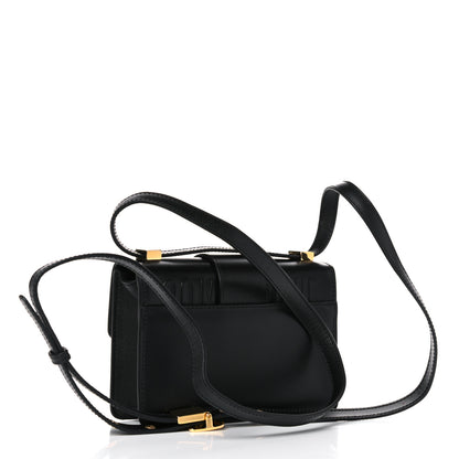 Christian Dior Smooth Calfskin Micro 30 Montaigne Flap Bag Black 2 of 7