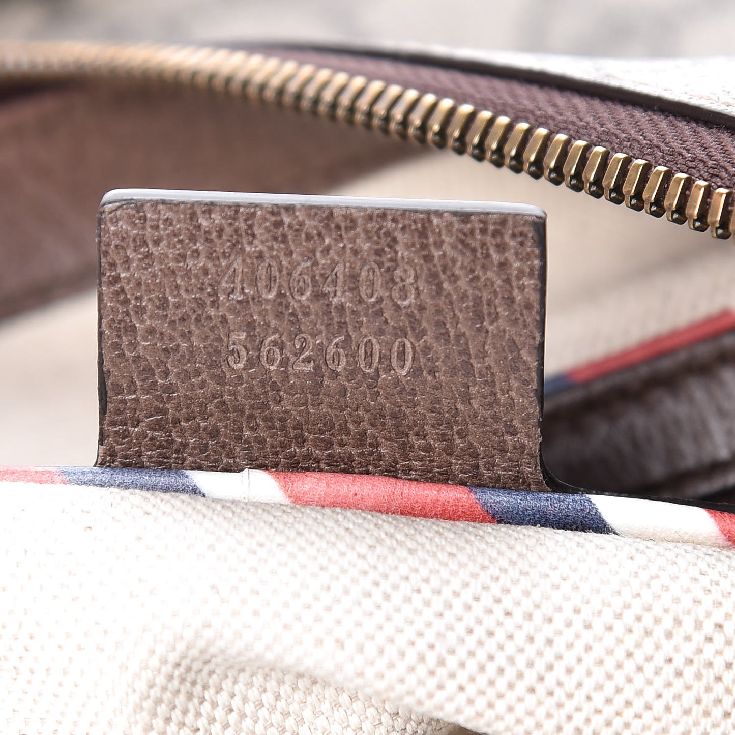 Soft GG Supreme Monogram Courrier Web Medium Flat Messenger Bag Beige New Acero Multicolor
