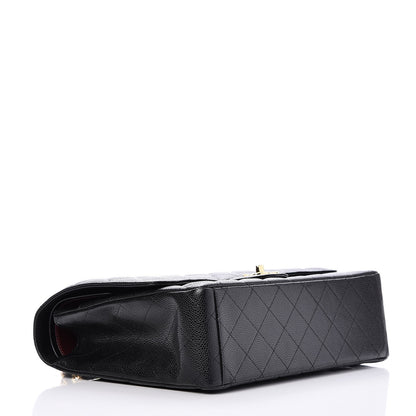 Chanel Caviar Quilted Maxi Double Flap Black 5 of 9