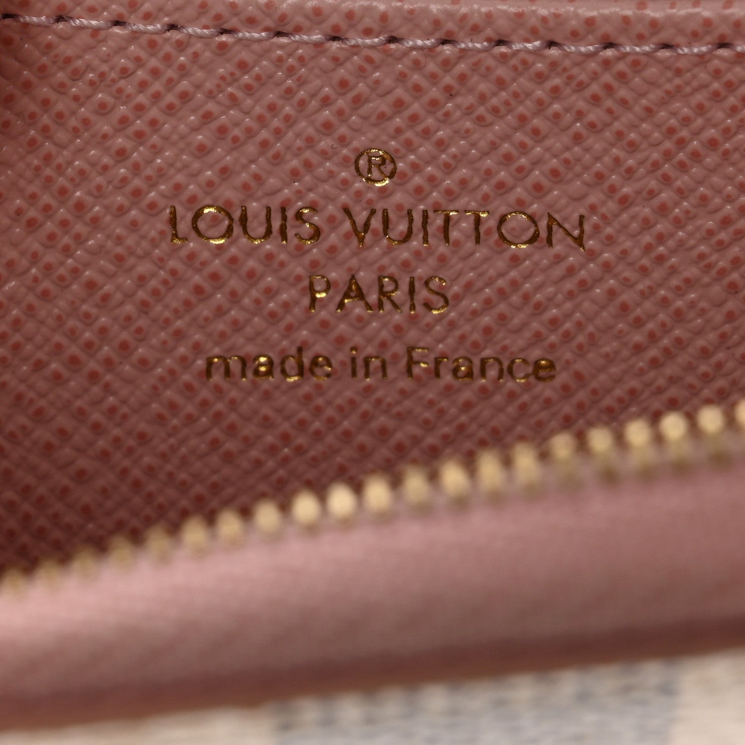 Louis Vuitton Damier Azur Zippy Coin Purse Rose Ballerine 6 of 7