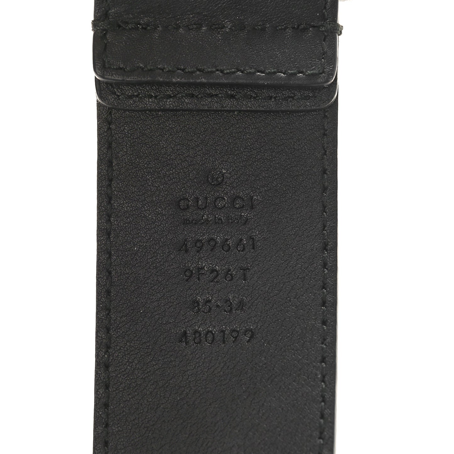 GG Supreme Monogram Bees Belt 85 34 Beige Oro Black