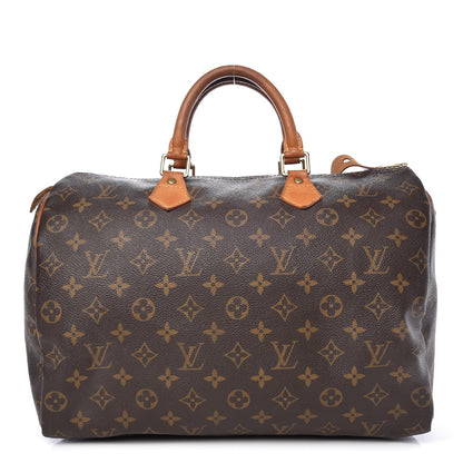 Louis Vuitton Monogram Speedy 35 1 of 13