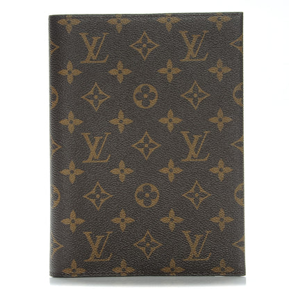 Louis Vuitton Monogram Notebook Cover GM 1 of 6
