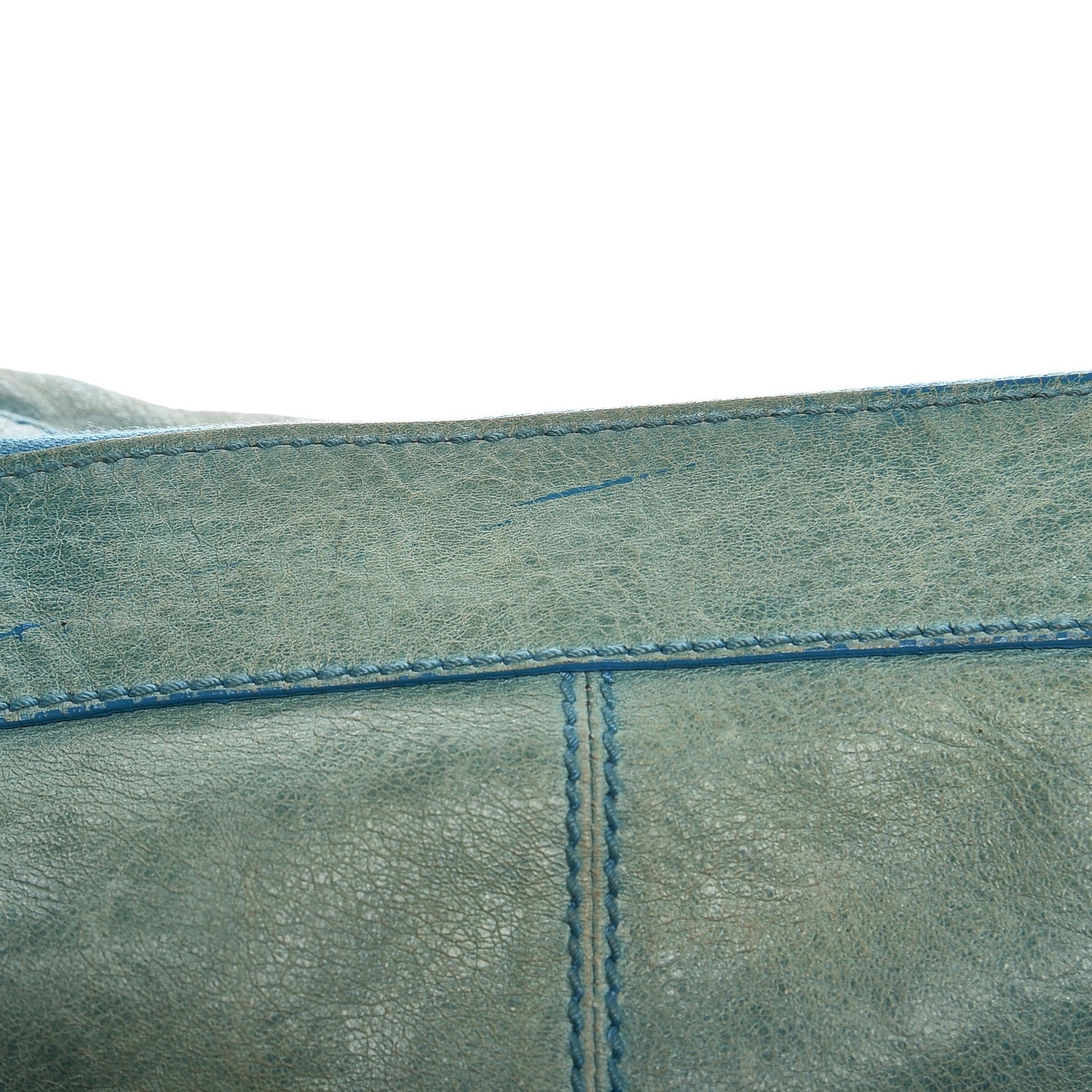 Agneau Giant 21 Silver Hardware Work Sky Silver Hardware