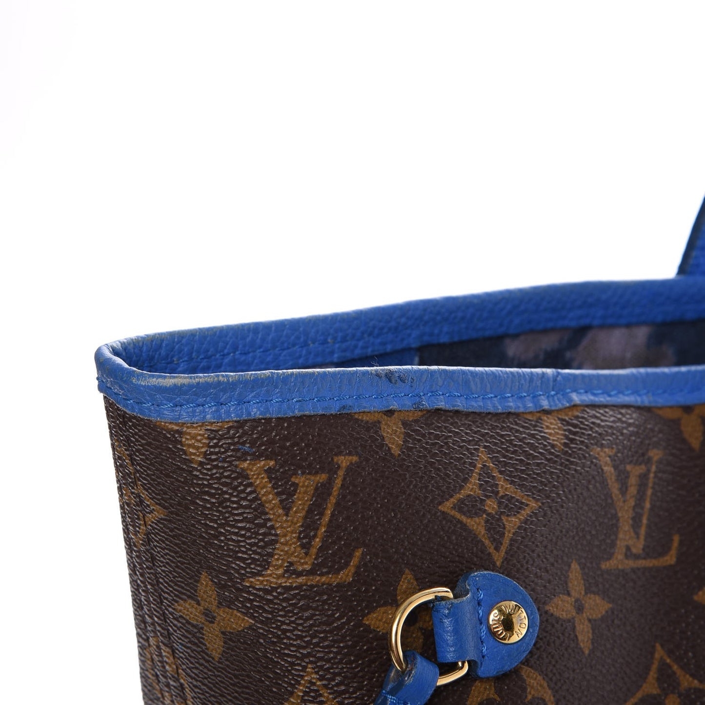 Monogram Articles de Voyage Ikat Neverfull MM Grand Blue