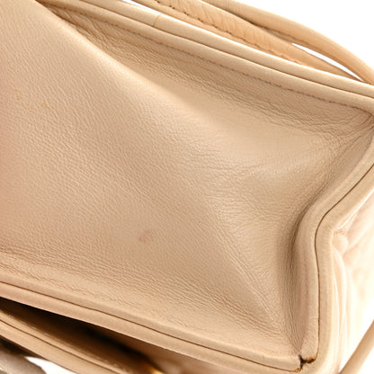Chanel Lambskin Quilted Mini Camellia Flap Beige 15 of 15