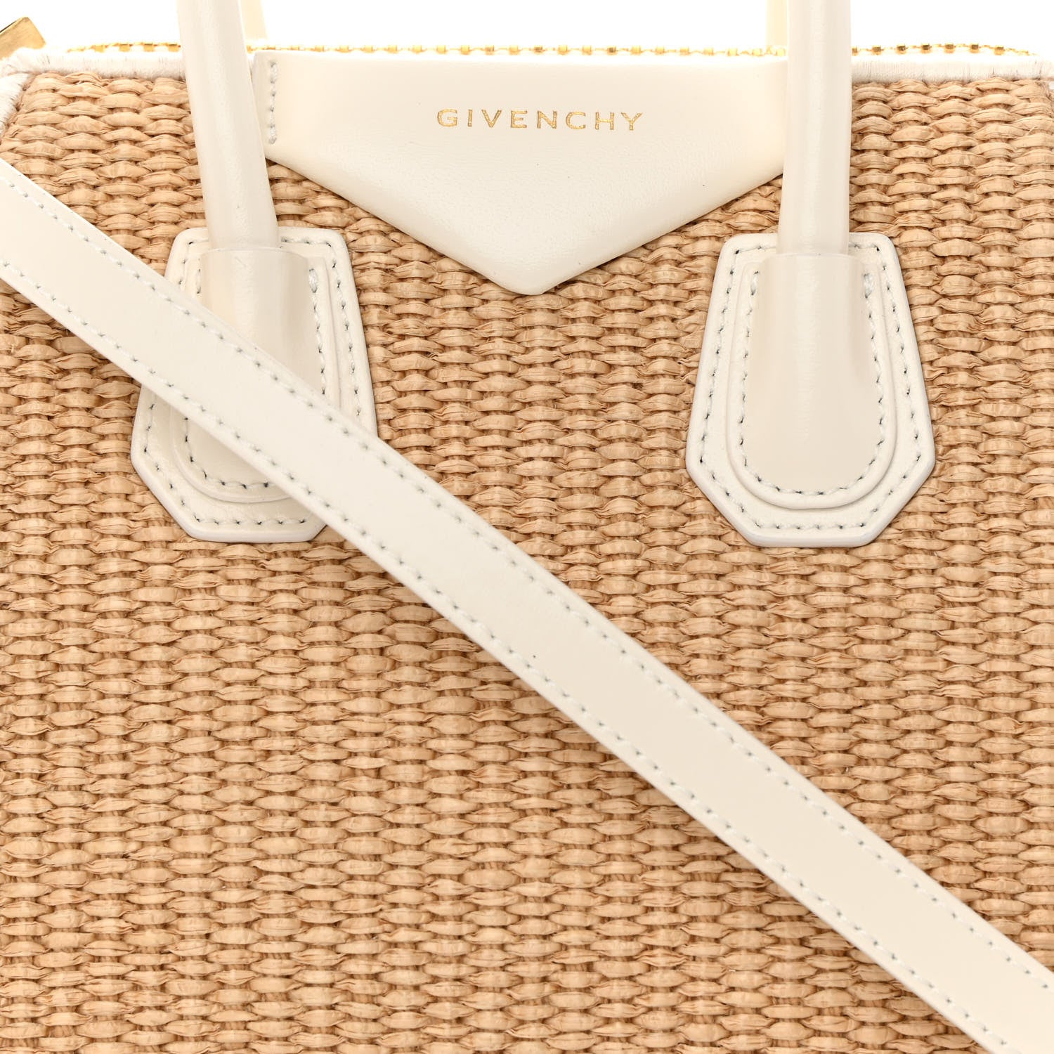 Givenchy Raffia Mini Antigona Natural 8 of 13