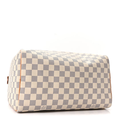 Louis Vuitton Damier Azur Speedy 30 4 of 9