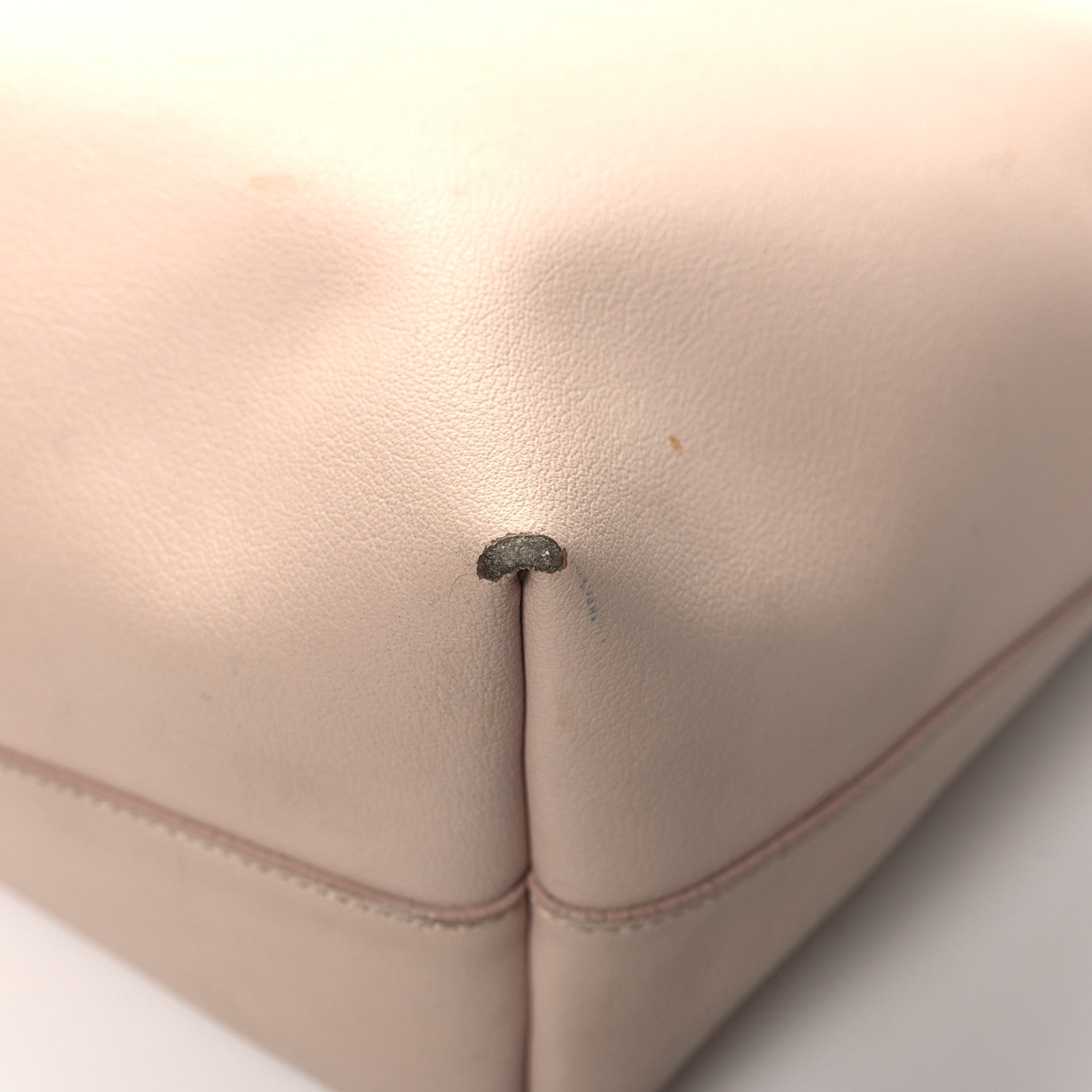 Saint Laurent Calfskin Large Shopping Tote Pale Blush 14 of 23