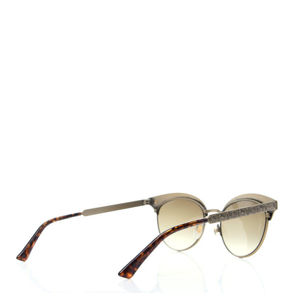 Gucci Metal Tiger GG0220S Sunglasses Antique Gold 3 of 10