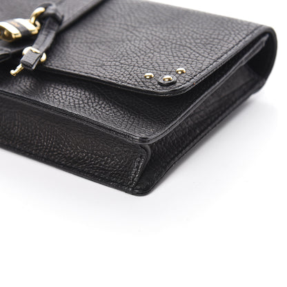 Chloe Calfskin Aurore Wallet on Chain Black 9 of 10