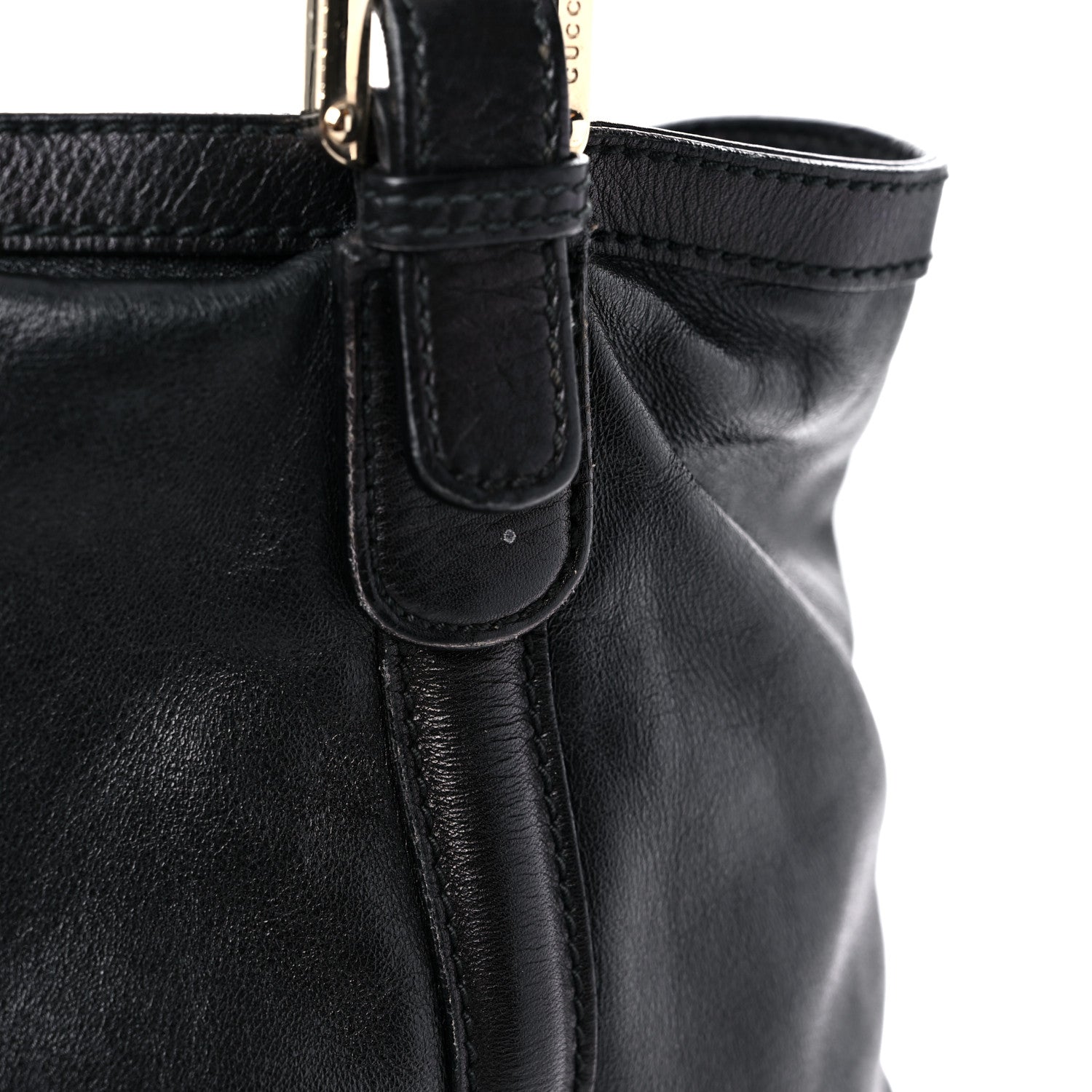 Gucci Calfskin Large Britt Shoulder Bag Black 18 of 26