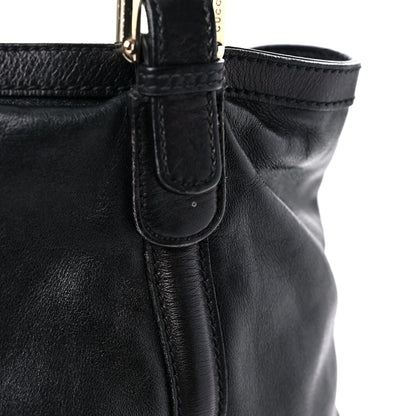 Gucci Calfskin Large Britt Shoulder Bag Black 18 of 26