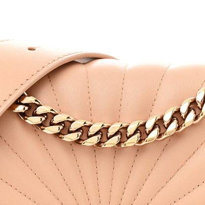 Bulgari Quilted Nappa Smooth Calfskin Serpenti Forever Diamond Blast Sunshine Shoulder Bag Beige 8 of 12